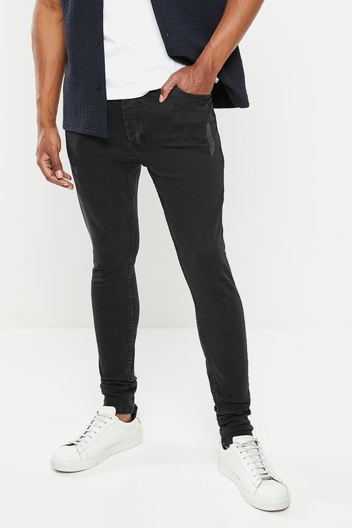 Mjn-hamilton checkerboard skinny - black