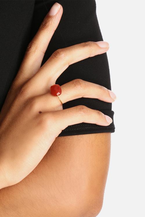 Open Stone Ring