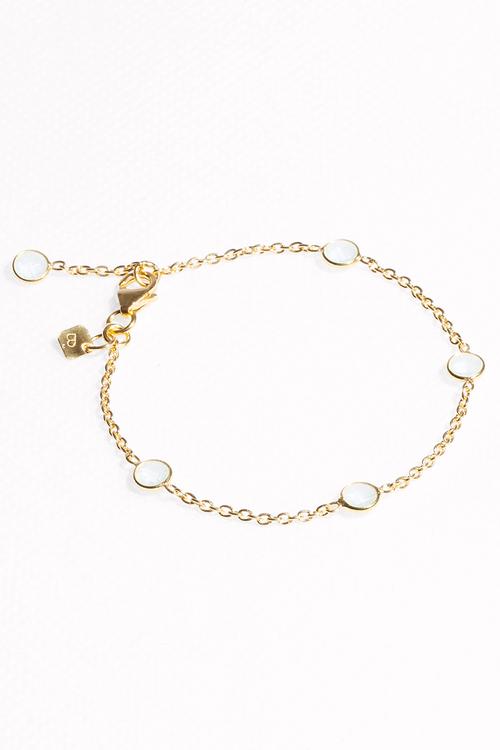 Five Stoned Bracelet