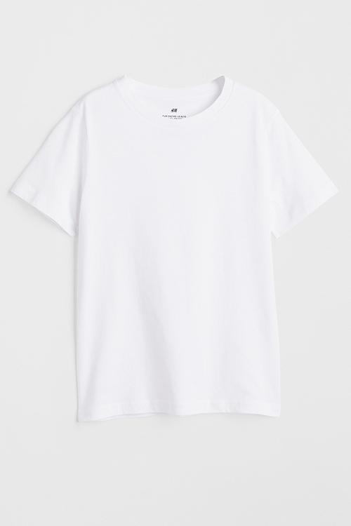 Cotton T-shirt - white