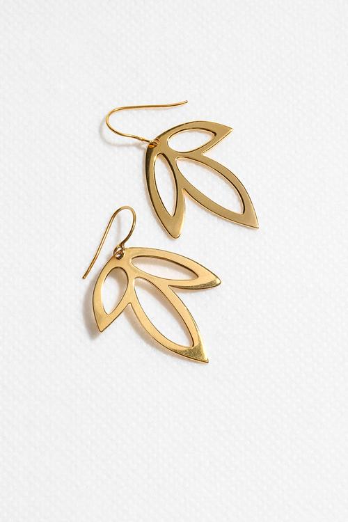 Lila Earrings On Shepherd Hooks 