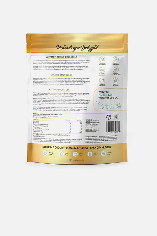 Body Gold Single Serving Sachets - 15g