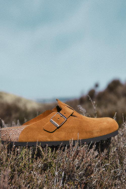 Boston sfb suede narrow - mink