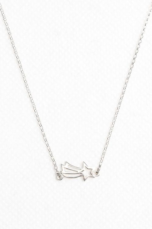 Mini Charm Shooting Star Necklace