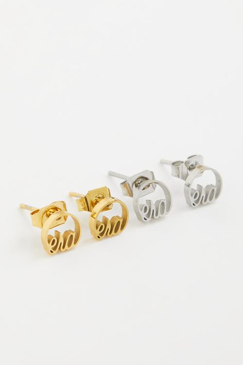 Mini era logo studs - multi