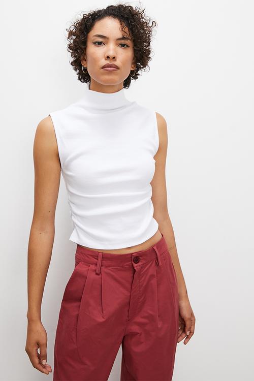 Perkins neck tee - white