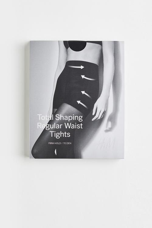 70 Denier shaping tights - black