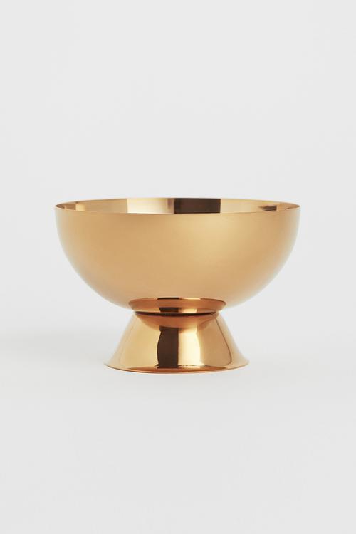 Small stainless steel bowl - gold