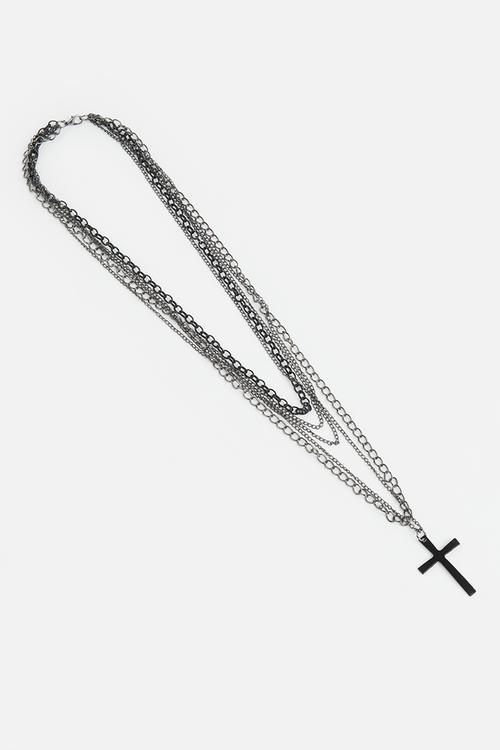 Sean necklace set - silver