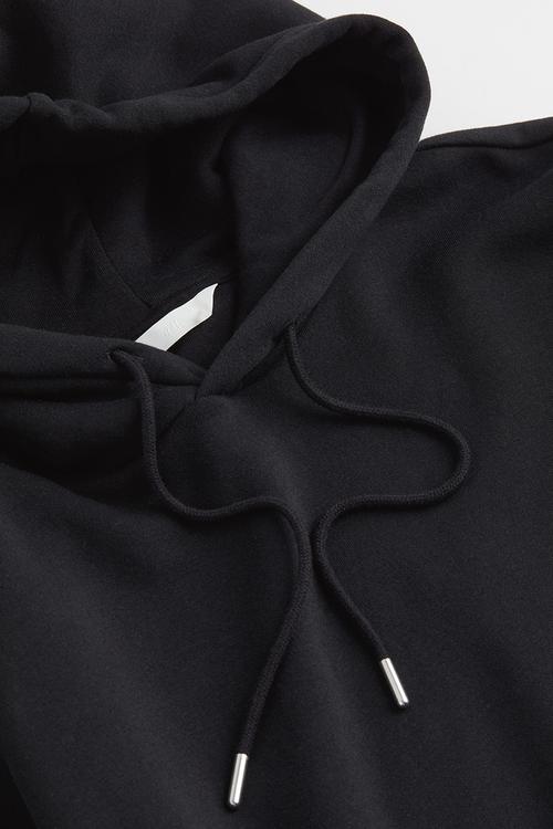 Hooded top - black