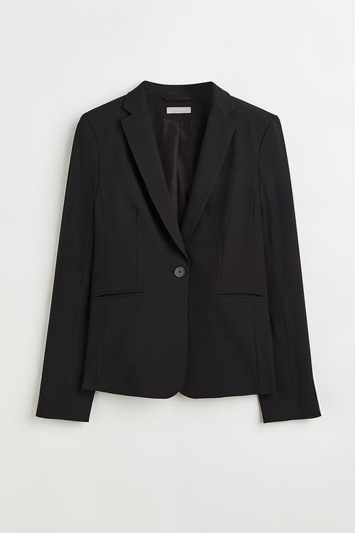 Fitted jacket - black 