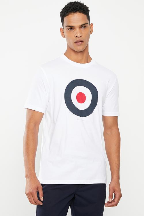 BIG TARGET TEE - WHITE