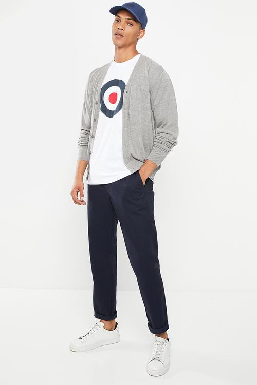BIG TARGET TEE - WHITE