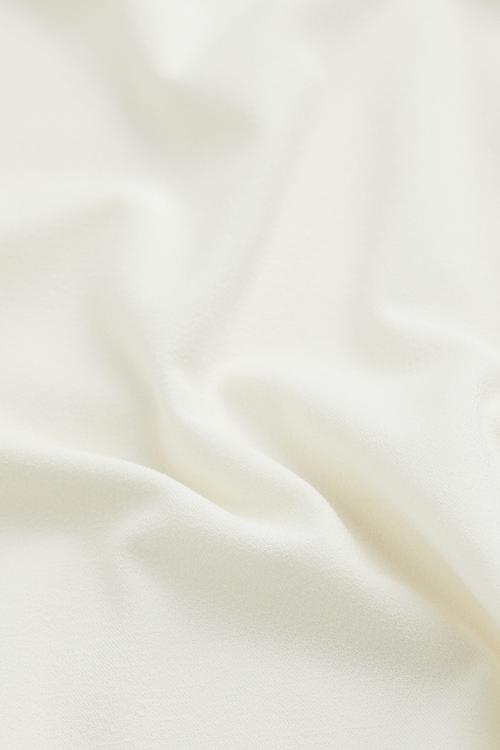 V-neck top - white
