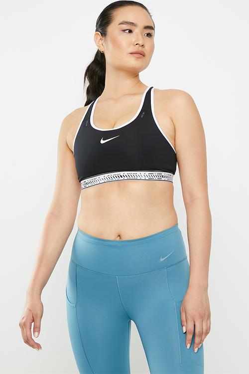 W nk df swsh on the run bra - black/white