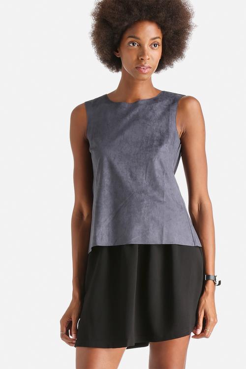 Sonny Suede Top