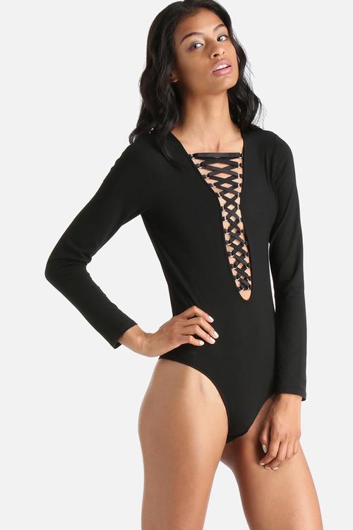 Tie Front Bodysuit