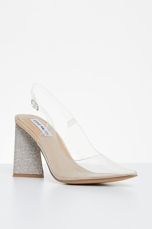 Sonata court heel - clear