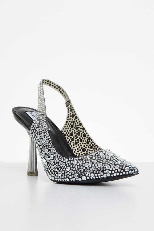 Jeweler court heel - black