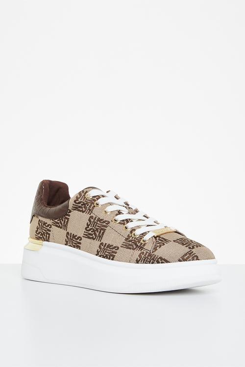 Glider sneaker - brown