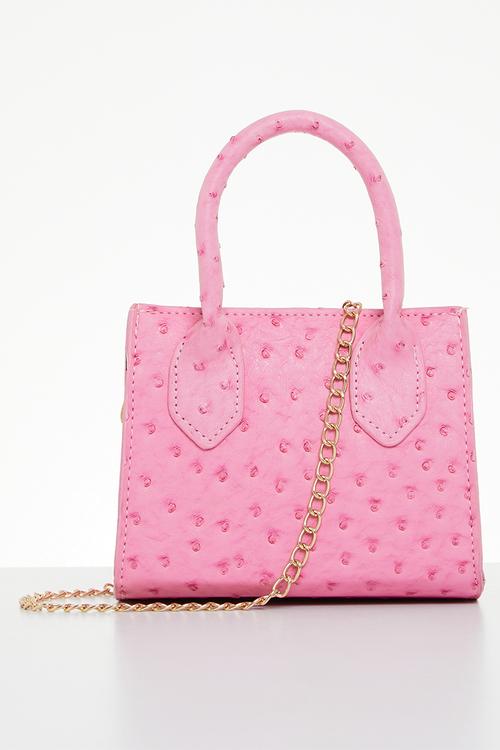 Ella top handle bag - pink