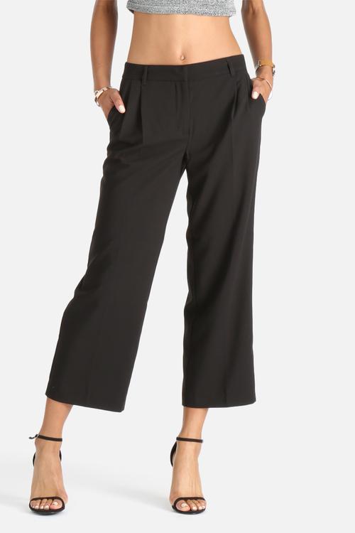 Elegant Wide Pleat Pants