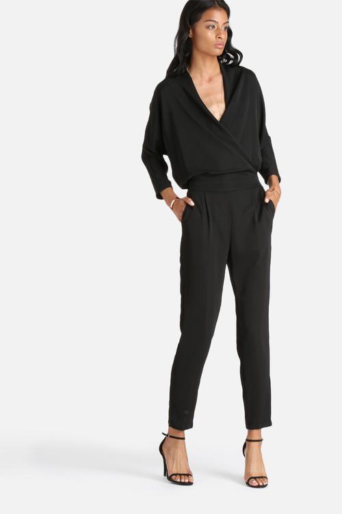 Delta 3/4 Fold Over Jumpsuit