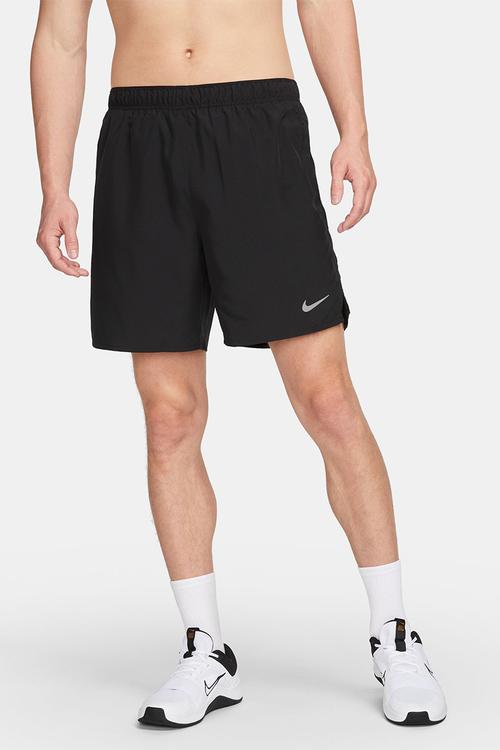 M nk df challenger short 7bf - black/reflective silver