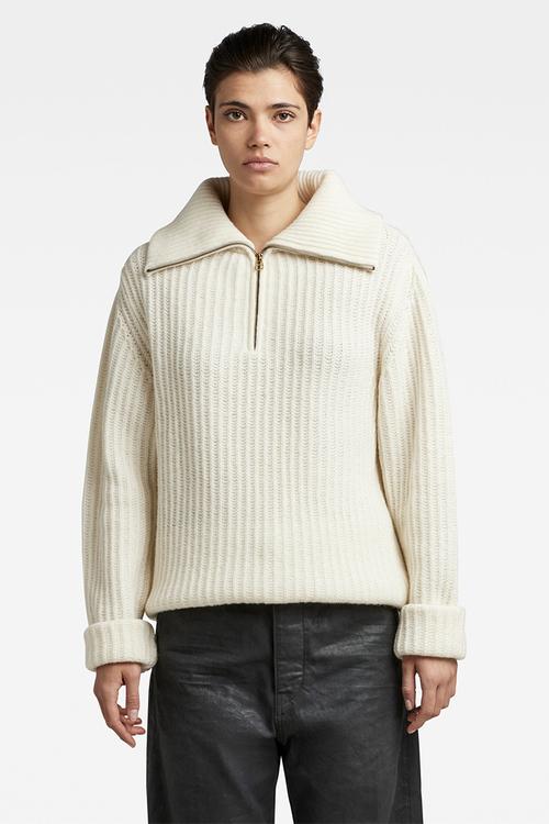 Skipper Loose Knit Wmn - Papyrus