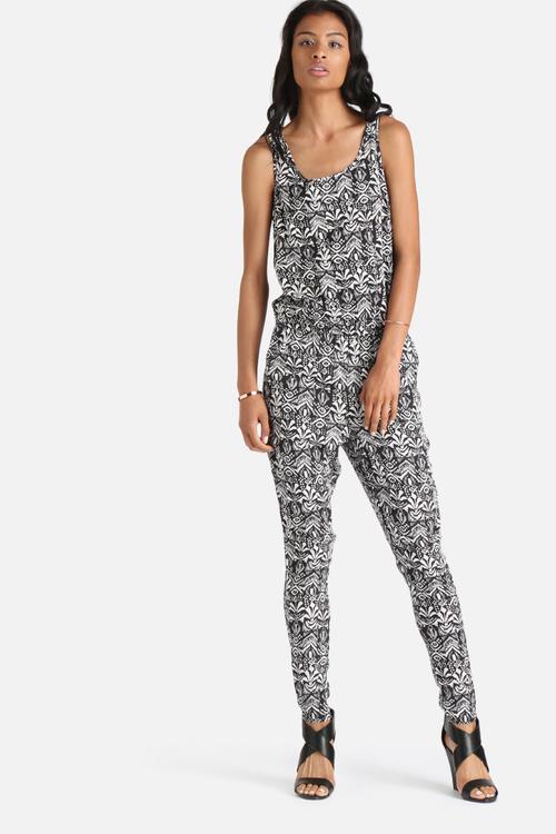 Choice Placket Jumpsuit