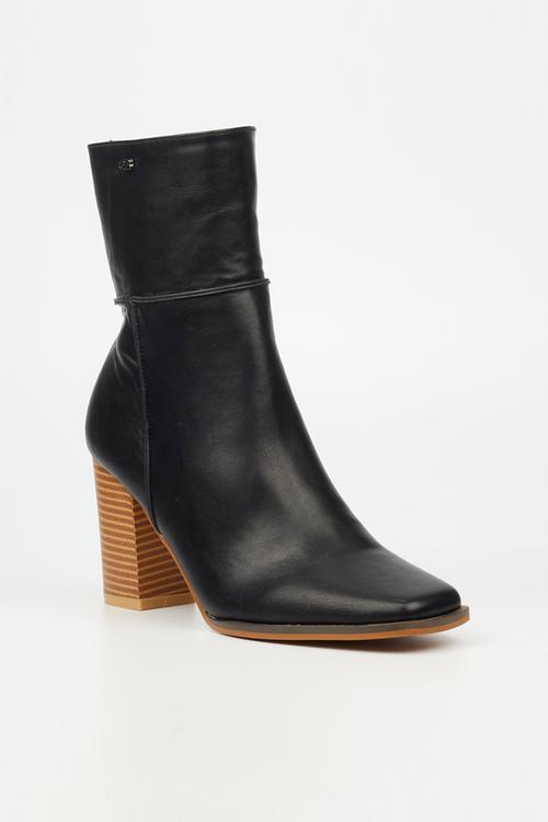 Ria 1 mid calf boot - black