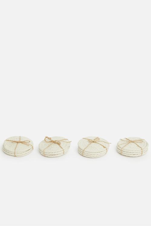 Coaster set of 4 - natural