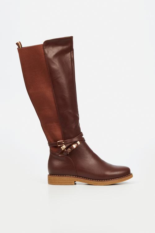 Dolinde 1 riding boot - chocolate