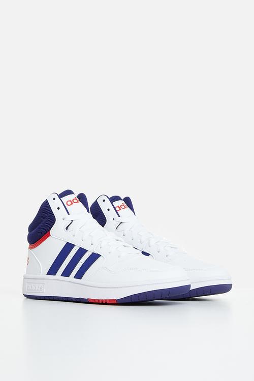 Hoops mid 3.0 k - ftwr white/victory blue/better scarlet