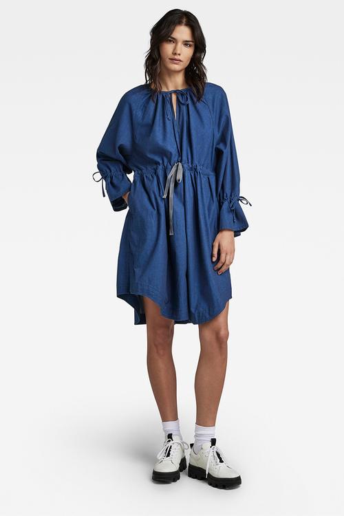 Sniper Dress Wmn - Rinsed