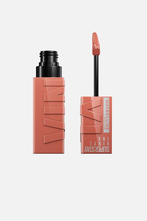 Superstay Vinyl Ink Liquid Lipstick, Smudge-free, Shine Finish - 105 Golden