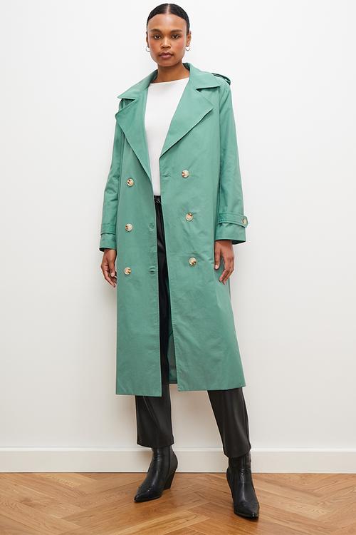 Classic trench - sage