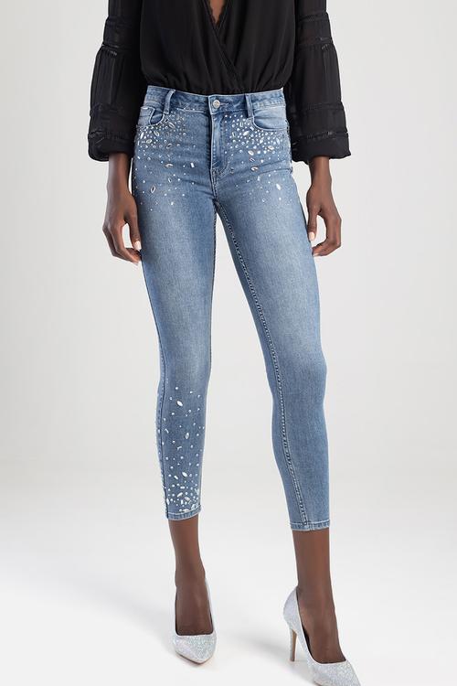 That sparkl: Axel with diamante detail at front and back - med vintage