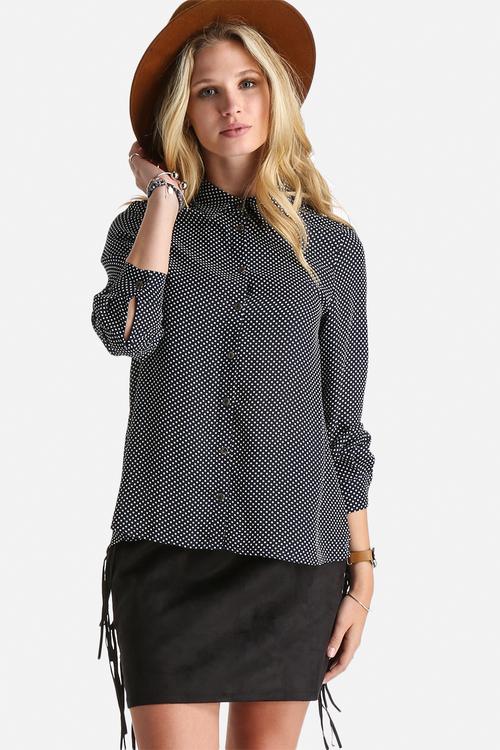 Sass Printed Spot Blouse