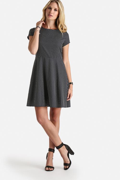 Spot Skater Dress