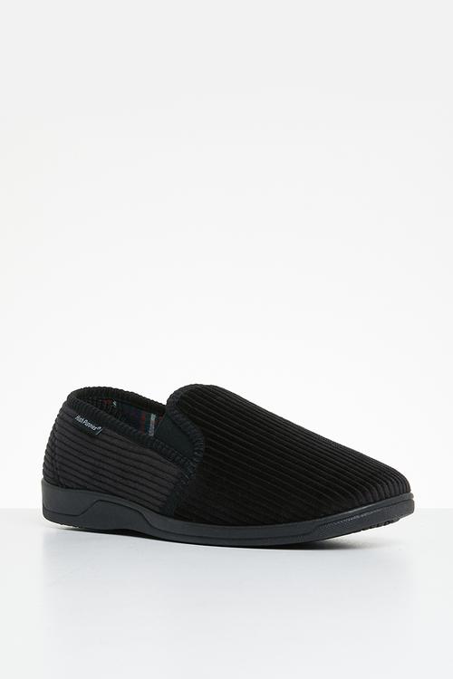 Collie kitted corduroy - black