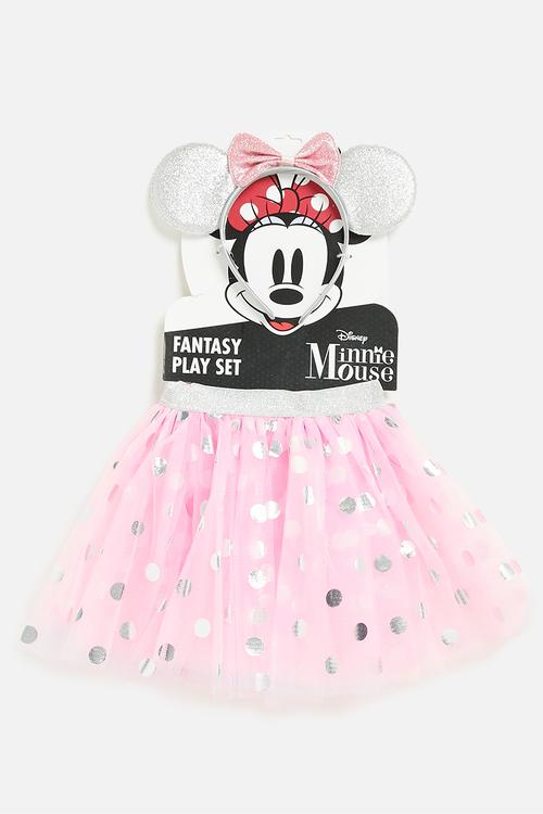 Minnie mouse dress up set - silver/pink