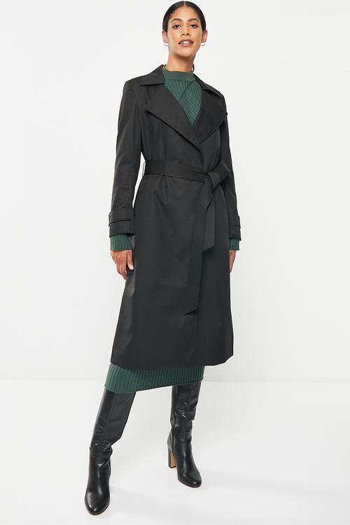 Trench coat - black