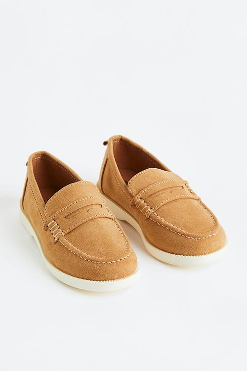 Loafers - beige