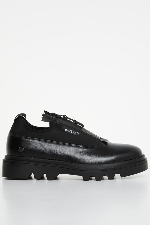 Vinchey 3 leather lycra - black