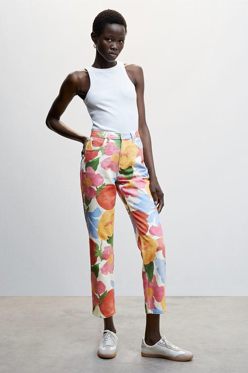 Trousers maam-h - mid blue