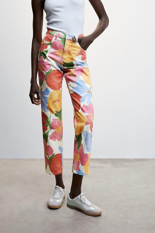 Trousers maam-h - mid blue