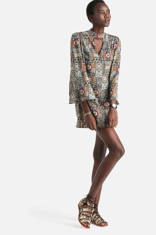 Geneva Windows Shift Dress