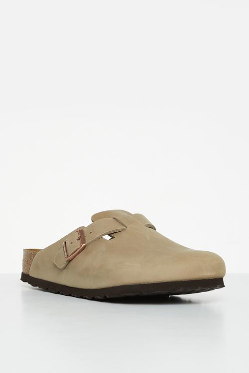 Boston waxy leather regular - tabacco brown