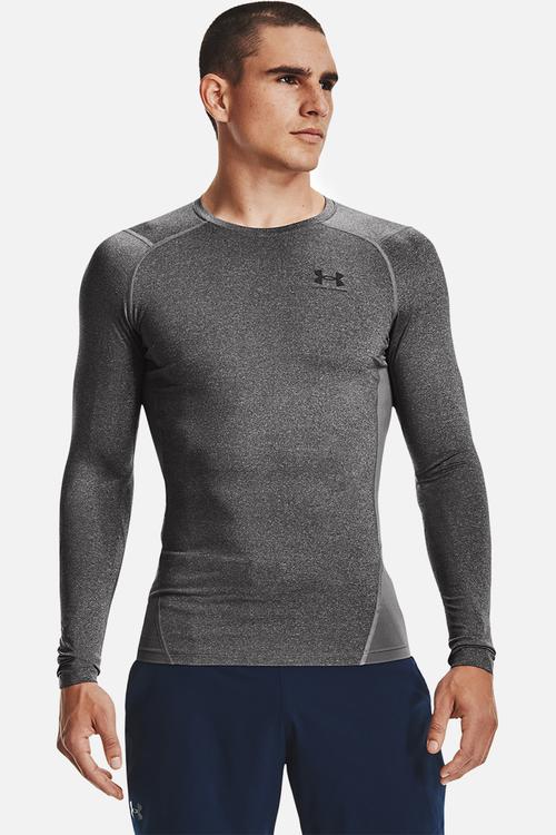 HeatGear®  comp long sleeve - carbon heather